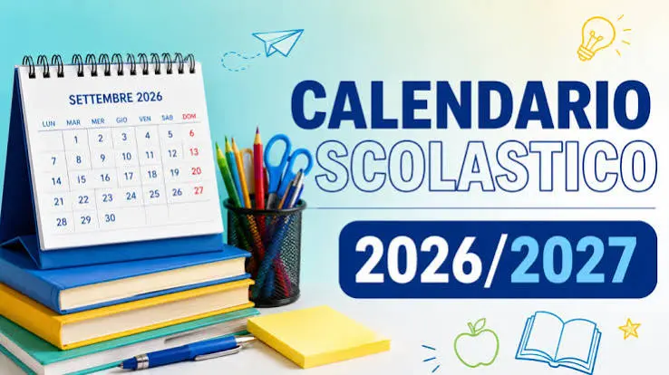 CALENDARIO SCOLASTICO 2026/2027